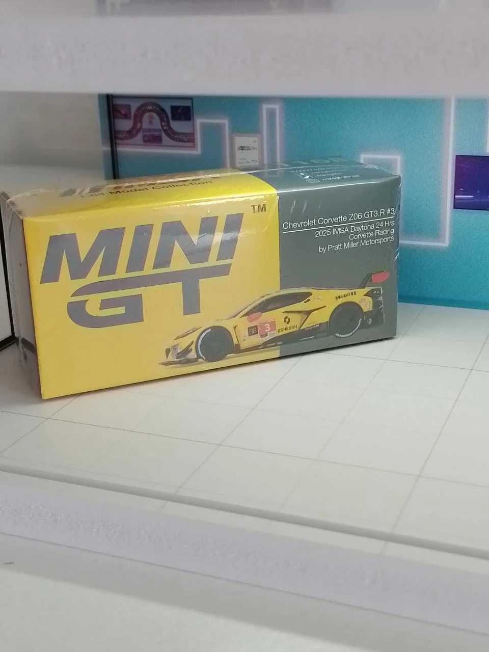 Mini GT 1/64 MGT1168 Chevrolet Corvette Z06 GT3.R #3 2025 IMSA Daytona 24 Hrs